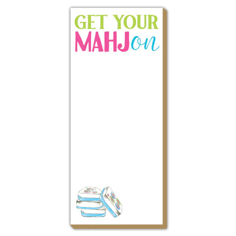 Get your Mahj On Notepad