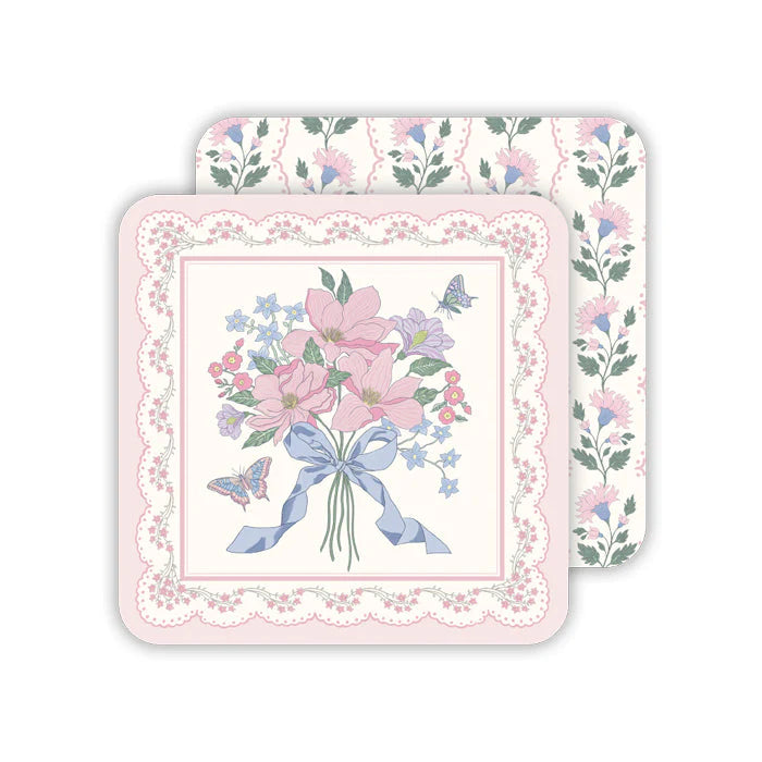 Caitlin Wilson Blush Bouquet Coaster Pack