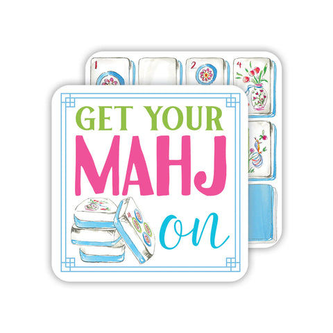 Get Your Mahj On Coaster Pack