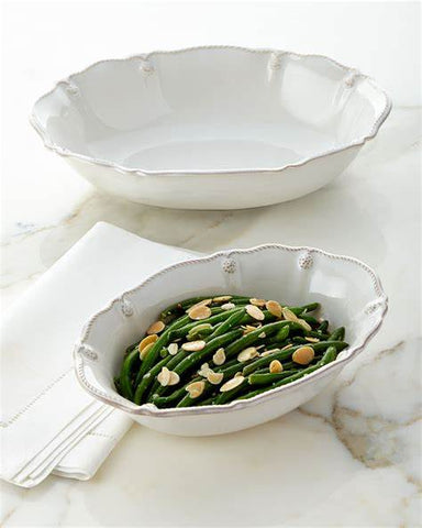 Juliska Berry & Thread Oval Serving Bowl 12"